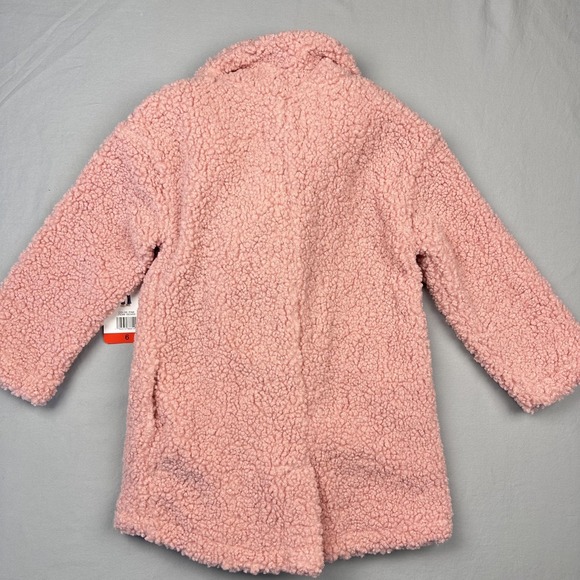 Biscotti Collezioni Kids Coat‎ Girls 6 Pink Sherpa Teddy Fleece Jacket New Gift - Picture 11 of 12